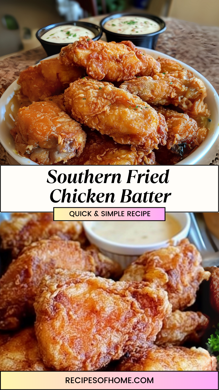 Southern Fried Chicken Batter 3 Southern Fried Chicken Batter 3