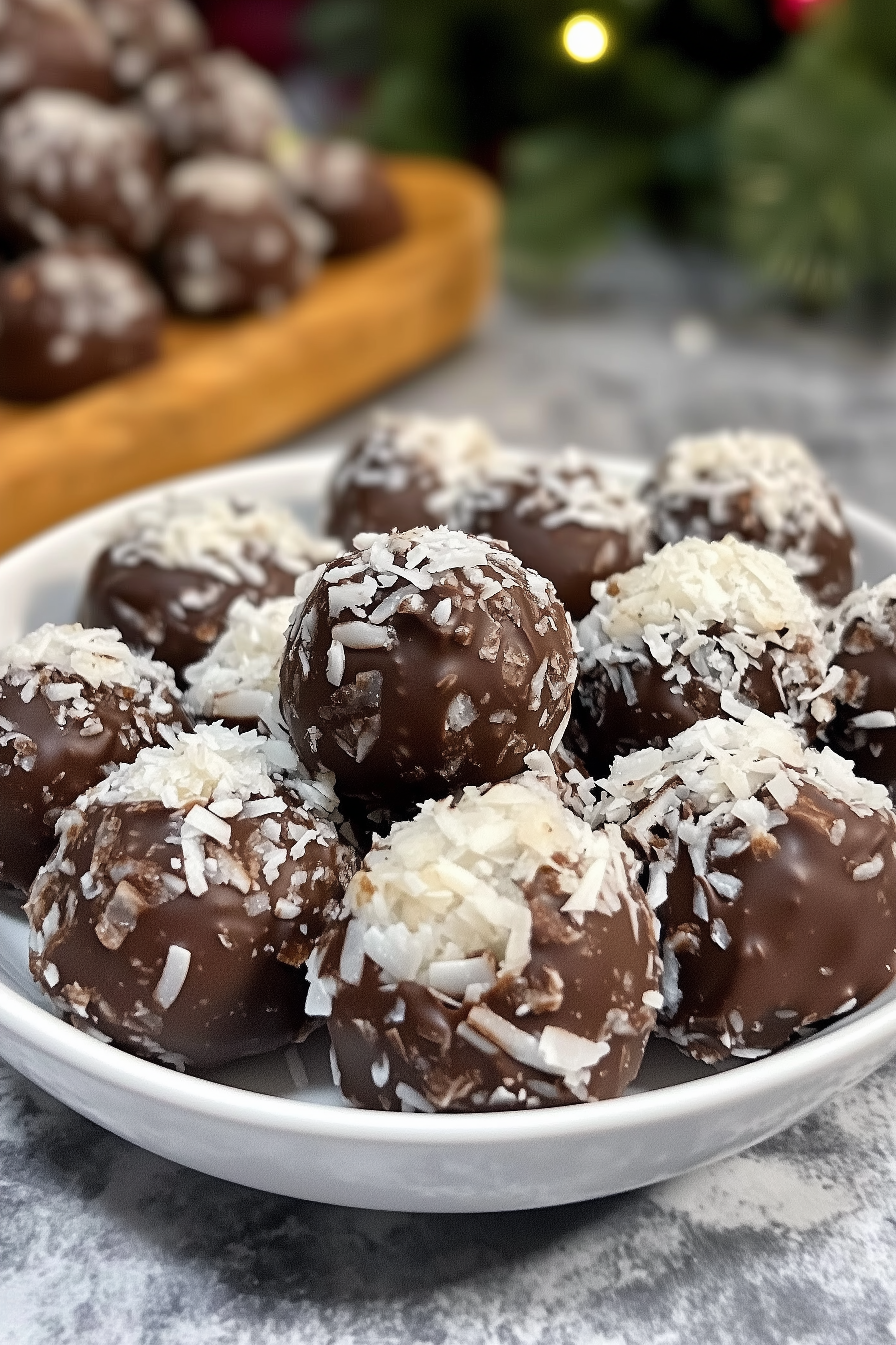 Chocolate Coconut Balls 2