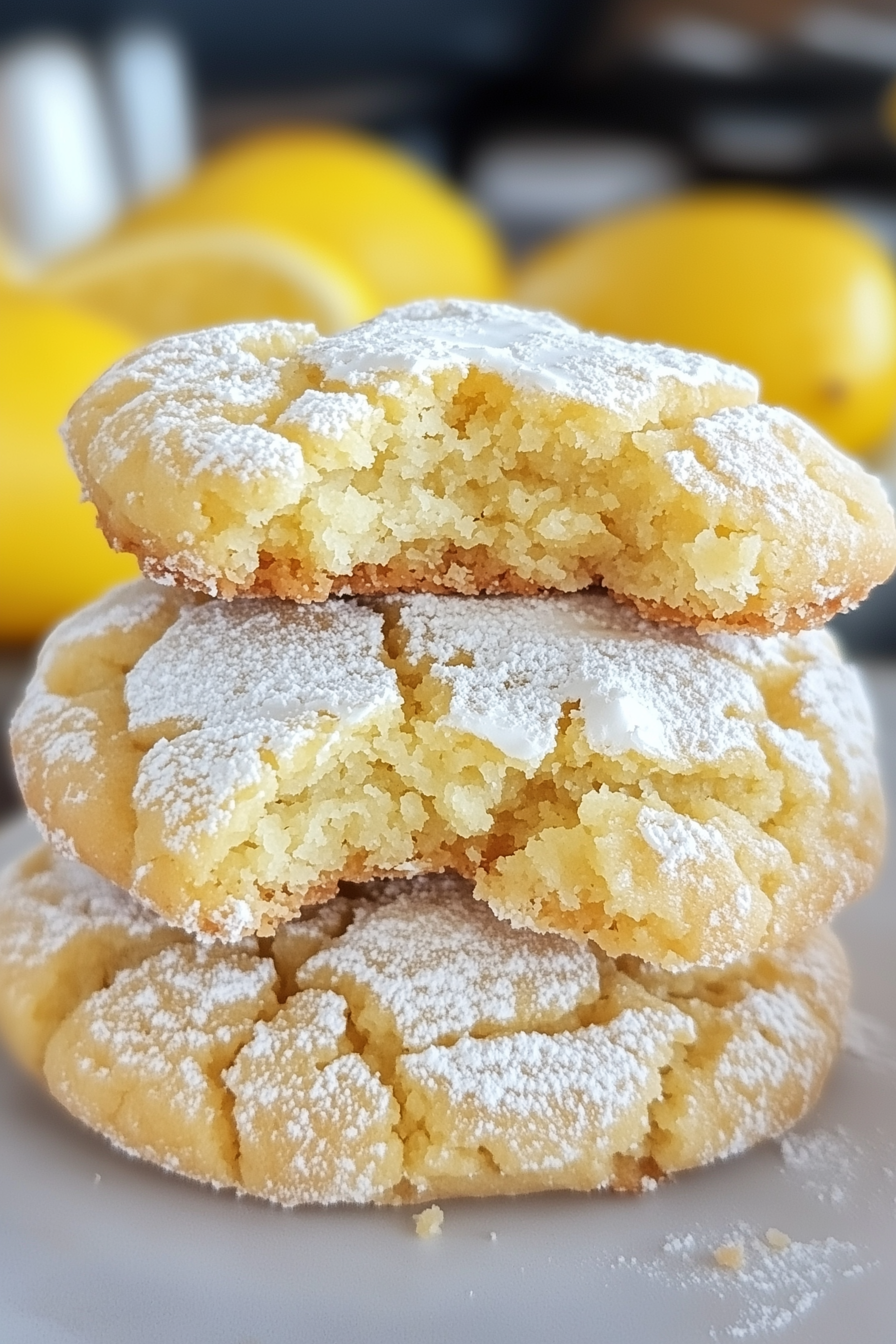 Lemon Crinkle Cookies 2 Lemon Crinkle Cookies 2